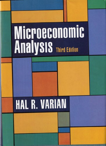 Beispielbild fr Microeconomic Analysis, Third Edition zum Verkauf von BooksRun
