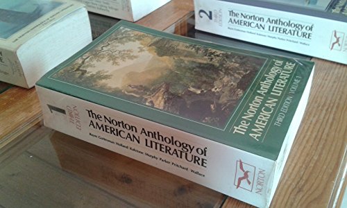 The Norton Anthology of American Literature. Third Edition. Volume 1 [Early American Literature 1...