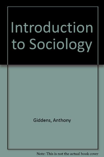 Beispielbild fr An Introduction to Sociology zum Verkauf von Better World Books
