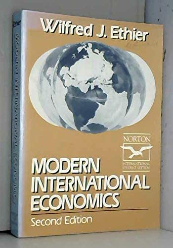 Modern International Economics - W J Ethier