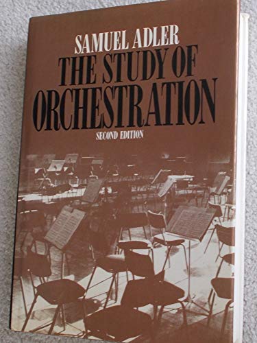 Imagen de archivo de The Study of Orchestration a la venta por Firefly Bookstore