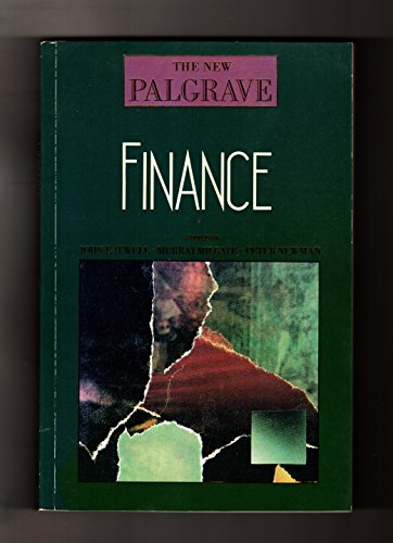 Beispielbild fr Finance: The New Palgrave zum Verkauf von HPB-Red