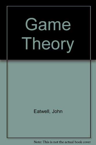Beispielbild fr Game Theory zum Verkauf von Better World Books