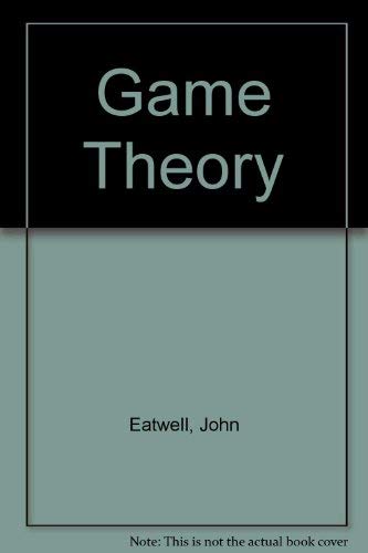 Imagen de archivo de Game Theory a la venta por Better World Books: West