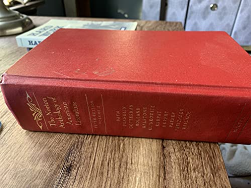 The Northon Anthology of American Literature Vol. 2 : 1865 to the Present