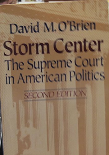 Imagen de archivo de Storm Center: Supreme Court in American Politics a la venta por Wonder Book
