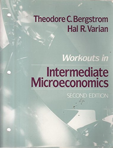 Imagen de archivo de Workouts in Intermediate Microeconomics a la venta por ThriftBooks-Dallas