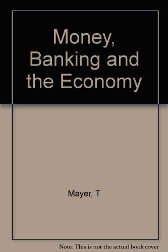 Beispielbild fr Money, Banking, and the Economy zum Verkauf von HPB-Red