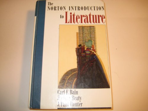 Beispielbild fr The Norton Introduction to Literature zum Verkauf von JR Books