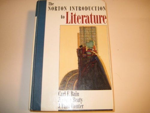Stock image for The Norton Intoduction to Literature for sale by My Book Heaven