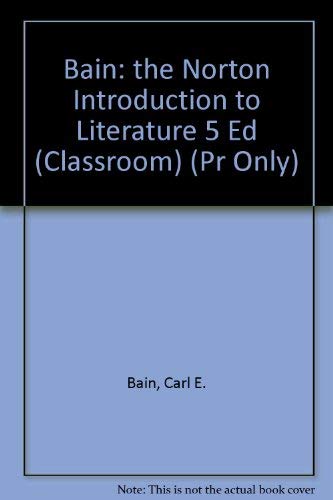 9780393959406: The Norton Introduction To Literature: Instructor's Handbook