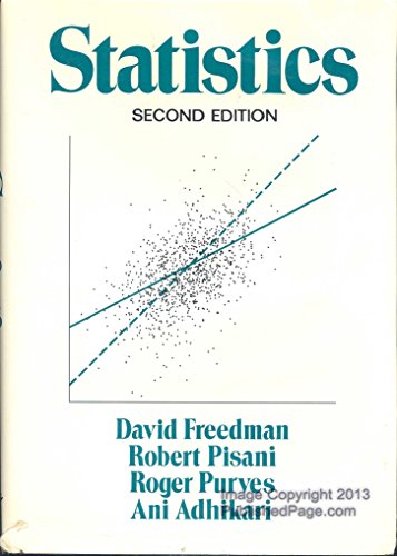 Imagen de archivo de Statistics a la venta por Ergodebooks