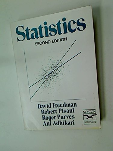 Statistics (9780393960457) by David Freedman