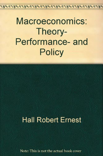9780393960501: Macroeconomics: Theory, Performance, and Policy