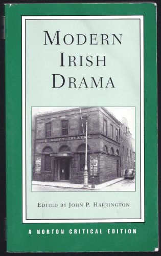 Stock image for Modern Irish Drama (Norton Critical Editions) for sale by SecondSale