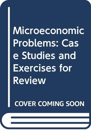9780393960792: Mansfield: Microeconomics – Problems – Case Studies & Exercises For Rev 7ed Shorter (pr Only)