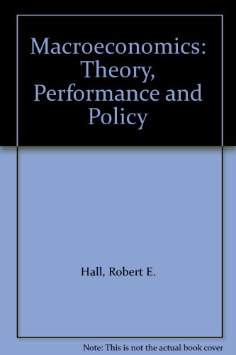 Macroeconomics (9780393961294) by Robert E. Hall; John Brian Taylor