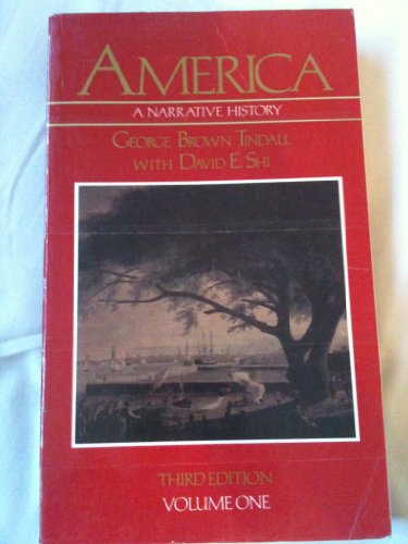 Beispielbild fr America: A Narrative History: Volume One zum Verkauf von Wonder Book