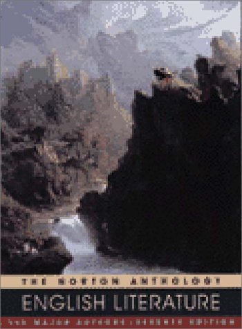 Beispielbild fr The Norton Anthology of English Literature : The Major Authors zum Verkauf von Better World Books