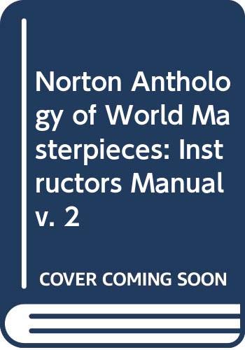 Stock image for Norton Anthology of World Masterpieces for sale by Better World Books: West