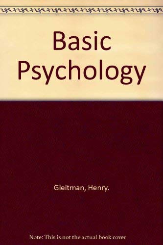 Beispielbild fr Basic Psychology zum Verkauf von Better World Books