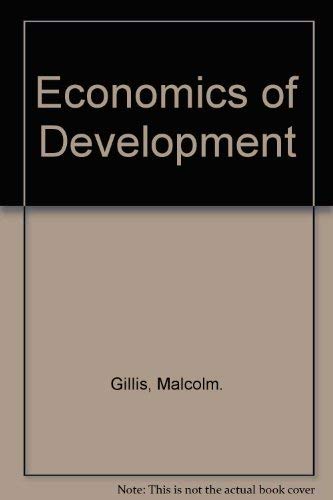 Imagen de archivo de Economics of Development a la venta por The London Bookworm