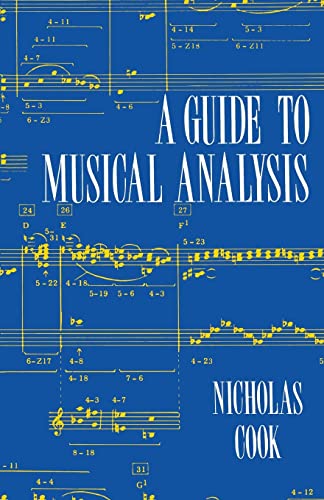 9780393962550: A Guide to Musical Analysis