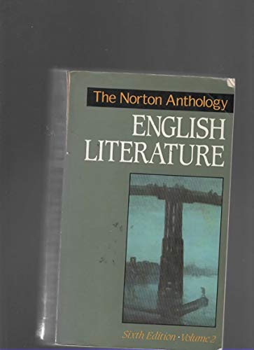 9780393962901: The Norton Anthology of English Literature, Vol. 2