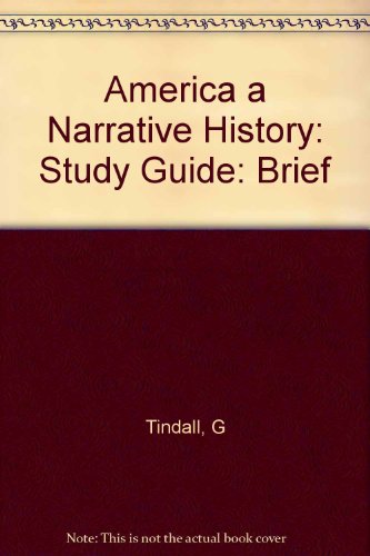 9780393962963: America a Narrative History (Brief)(StudyGuide)