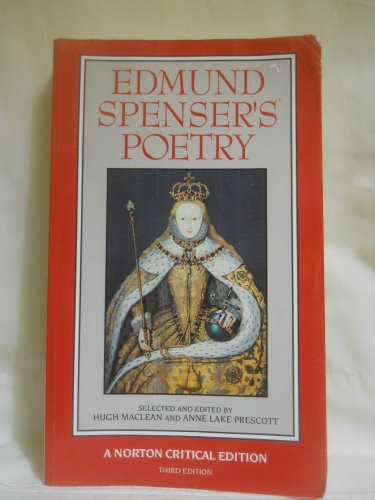 Beispielbild fr Edmund Spenser's Poetry (Norton Critical Editions) zum Verkauf von ZBK Books