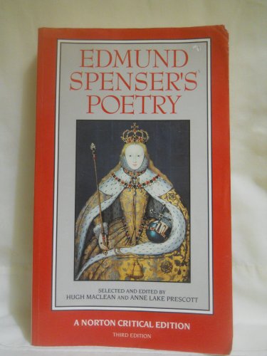 Stock image for Edmund Spenser's Poetry (Norton Critical Editions) for sale by SecondSale