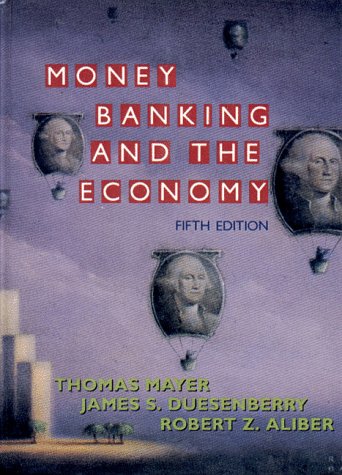 Beispielbild fr Money, Banking, and the Economy zum Verkauf von Wonder Book