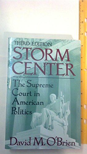 Stock image for Storm Center: The Supreme Court in American Politics for sale by Wonder Book