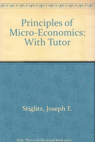 Stock image for Principles of Micro-Economics: With Tutor for sale by HPB-Red