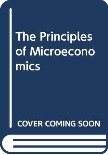 Stock image for Principles of Microeconomics for sale by HPB-Red