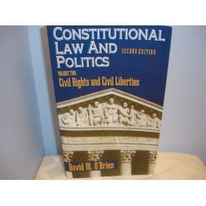 9780393966114: Constitutional Law and Politics: Civil Rights and Civil Liberties