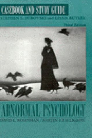 Beispielbild fr Rosenhan and Seligman: Abnormal Psychology, Third Edition. Casebook and Study Guide zum Verkauf von G. & J. CHESTERS