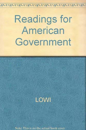 American Government: Freedom & Power: With Readings (9780393968644) by Lowi, Theodore J.