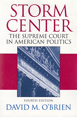 Imagen de archivo de Storm Center: The Supreme Court in American Politics a la venta por Wonder Book