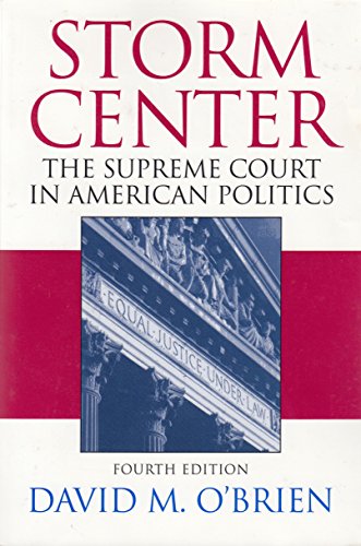 Stock image for Storm Center: The Supreme Court in American Politics for sale by Wonder Book