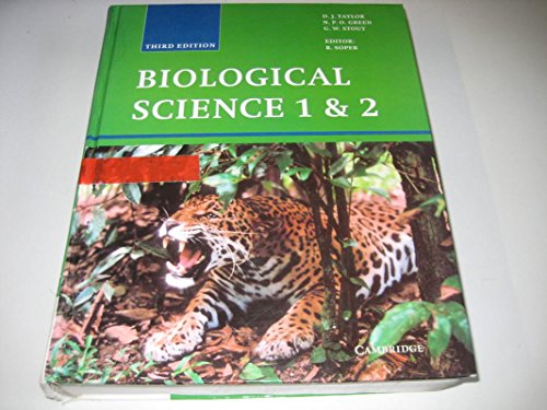 Beispielbild fr Biological Science zum Verkauf von Books From California