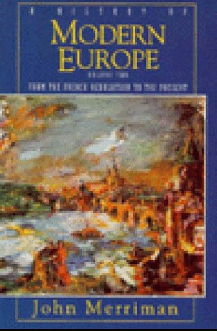 Beispielbild für A History of Modern Europe, Vol. 2: From the French Revolution to the Present zum Verkauf von HPB-Diamond