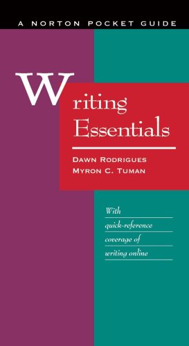 Beispielbild fr Writing Essentials: A Norton Pocket Guide zum Verkauf von Wonder Book