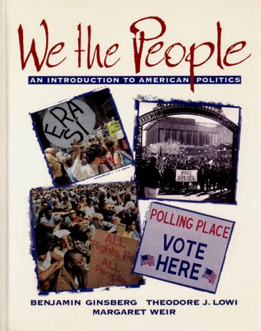 Stock image for We the People: An Introduction to American Politics for sale by Wonder Book