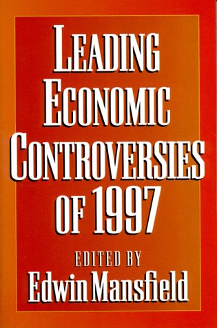 Stock image for Leading Economic Controversies of 1997 for sale by Better World Books