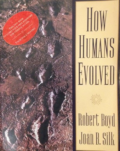 Imagen de archivo de How Humans Evolved a la venta por Better World Books