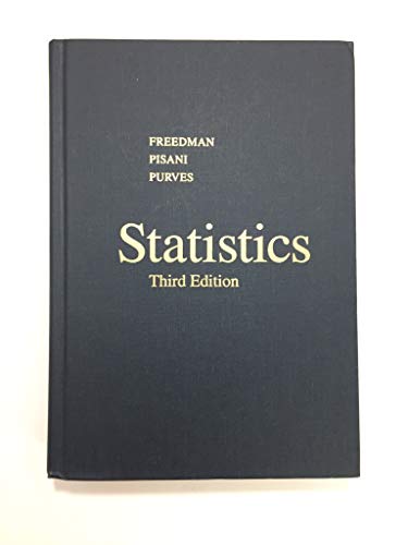 Statistics, Third Edition (9780393970838) by Freedman, David