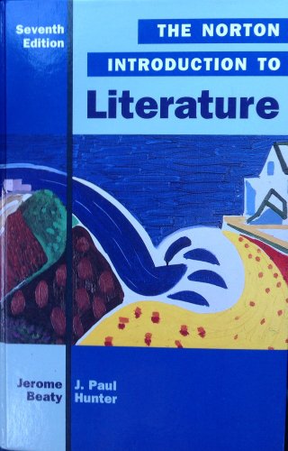Stock image for The Norton Introduction to Literature (Norton Introduction to Literature, 7th ed) for sale by HPB Inc.
