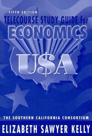 Stock image for Telecourse Study Guide for Economics USA for sale by Wonder Book