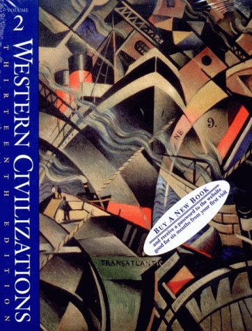 9780393972207: Western Civilizations 13e V 2 (Western Civilizations: Their History and Their Culture)